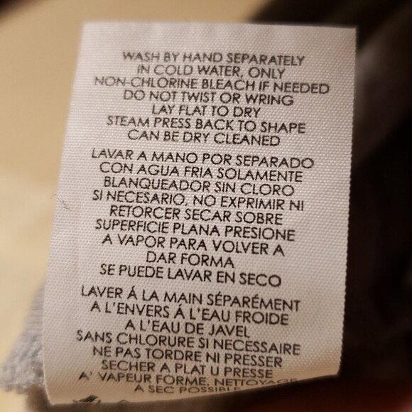 Cabi Womens Grey Open Front Draped Dolman Sleeve Top Large - Picture 7 of 7